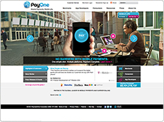 PayOne - Home Page